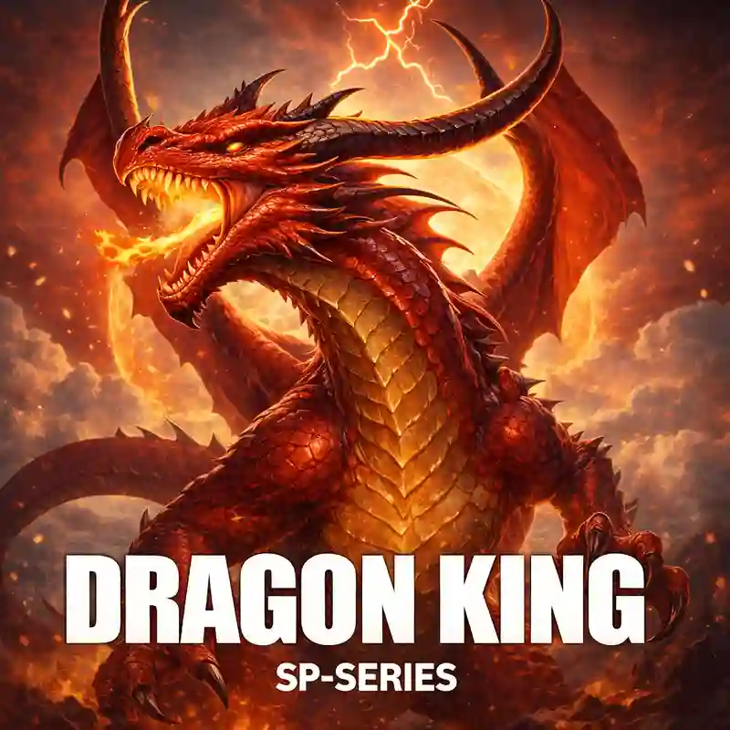 Dragon King Slot Game Logo